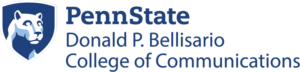 PSU Donald P Bellsario College of Communications Logo